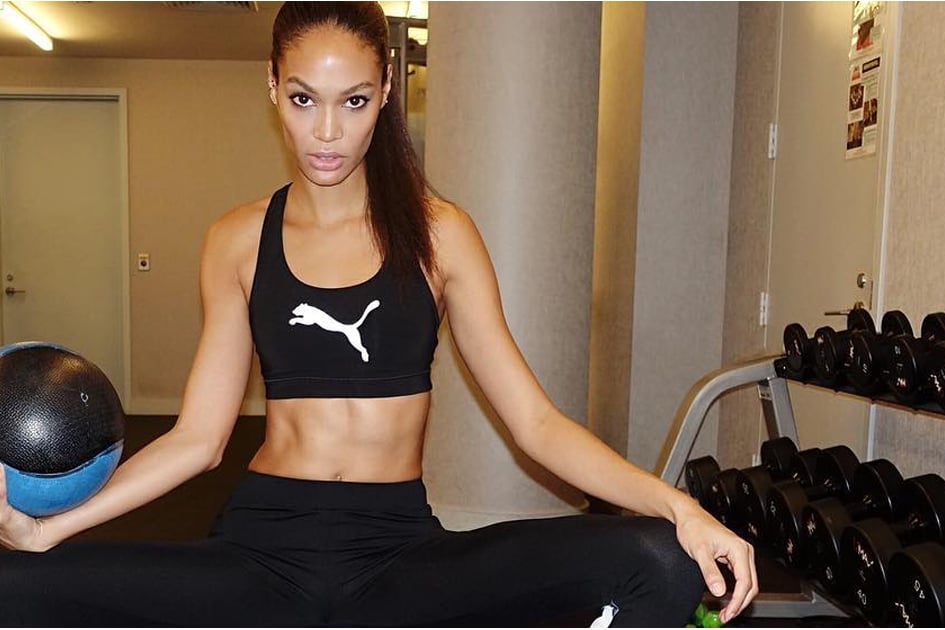 14 Occasions Joan Smalls Was the Exercise Buddy of Our Desires