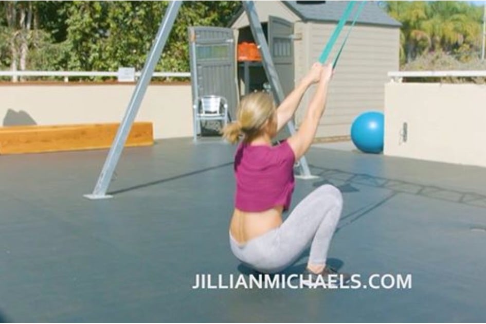 Jillian Michaels Takes Squats to a Entire New Degree With This Insane Transfer