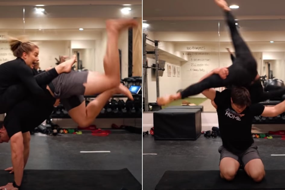 Someway, Shawn Johnson and Her Husband Acquired Out of This Acro-Yoga Drawback Alive