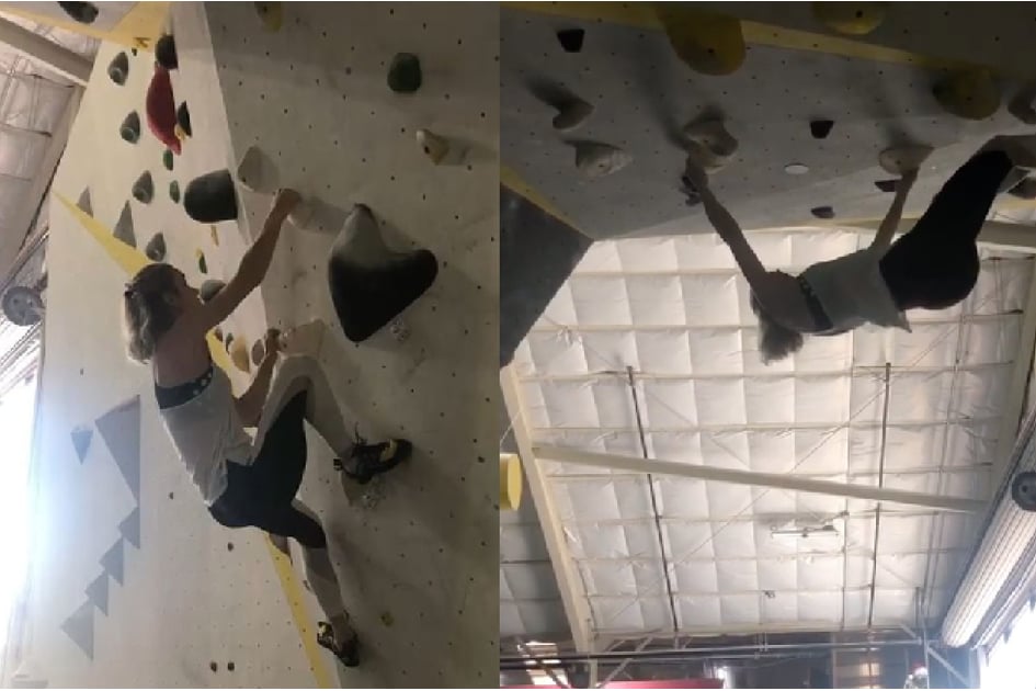 Watch Brie Larson Defy Gravity With Her Intense Rock-Climbing Train