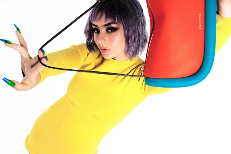 Charli XCX Rocks JW Anderson’s Bumper Bag Assortment